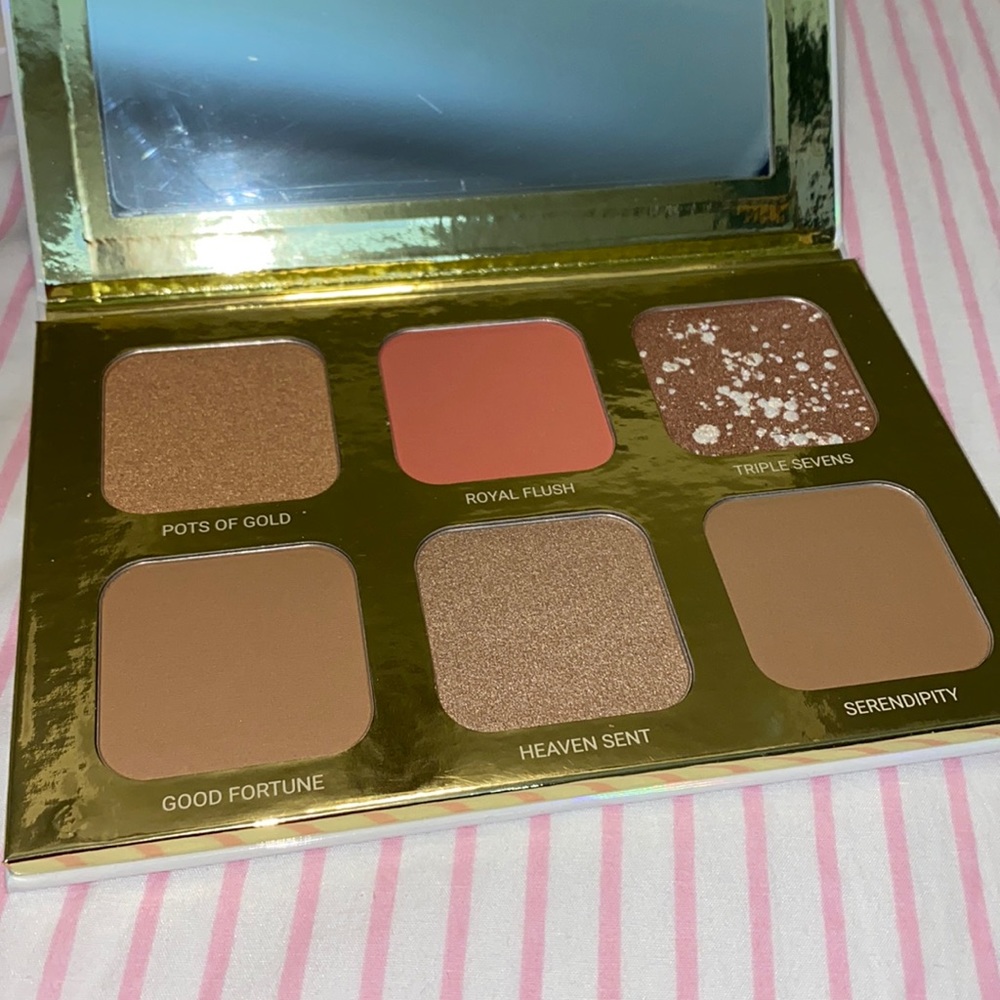 Bronze and Highlights palette- Lucky Glow